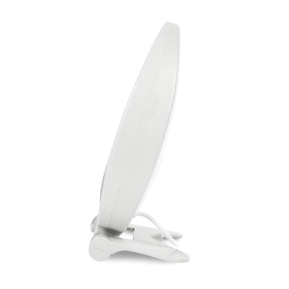 Warmlite 800W Folding Quartz Heater With 2 Heat Settings Safety Tip Over Switch - White - image 5