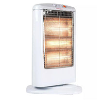 Warmlite Halogen Heater 1200W 3 Heat Settings Automatic Oscillation White