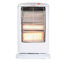 Warmlite Halogen Heater 1200W 3 Heat Settings Automatic Oscillation White