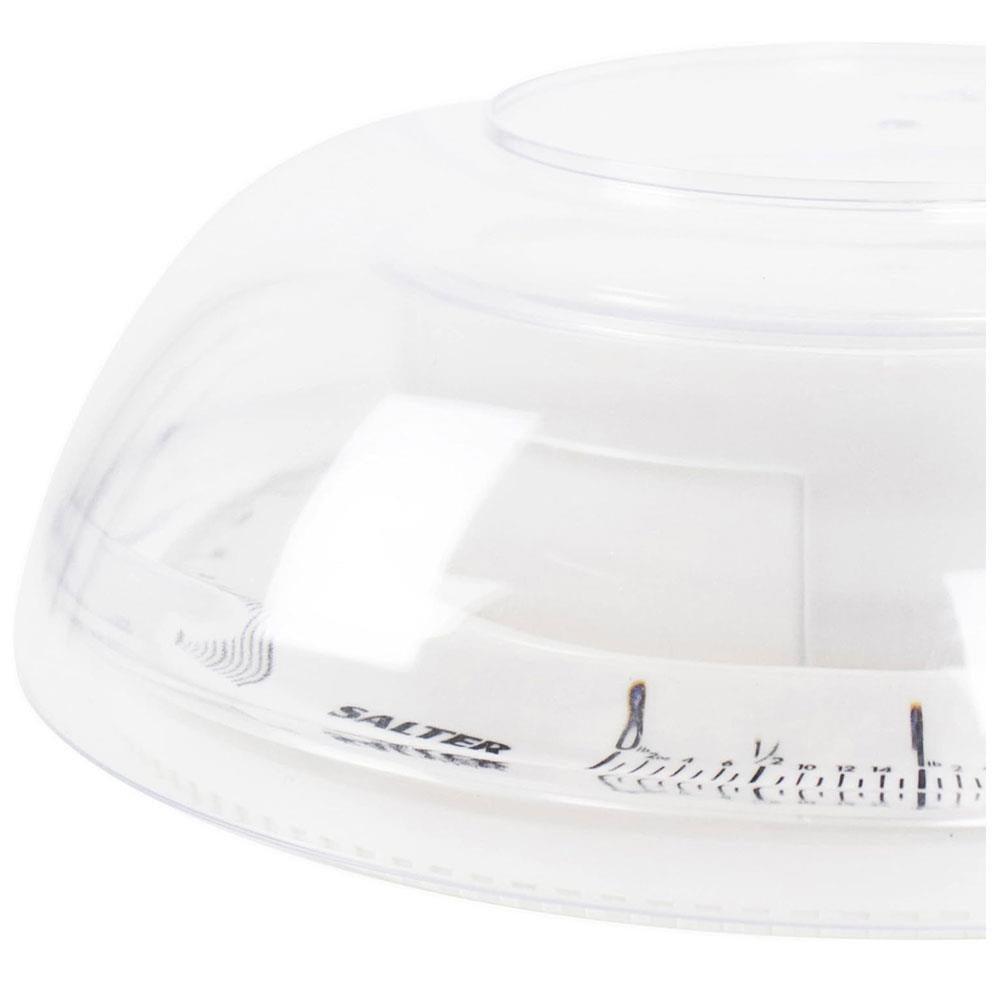Salter 811 WHWHDR Rotating Dial Mechanical Kitchen Scale Metric/Imperial 3 Kg Capacity - White