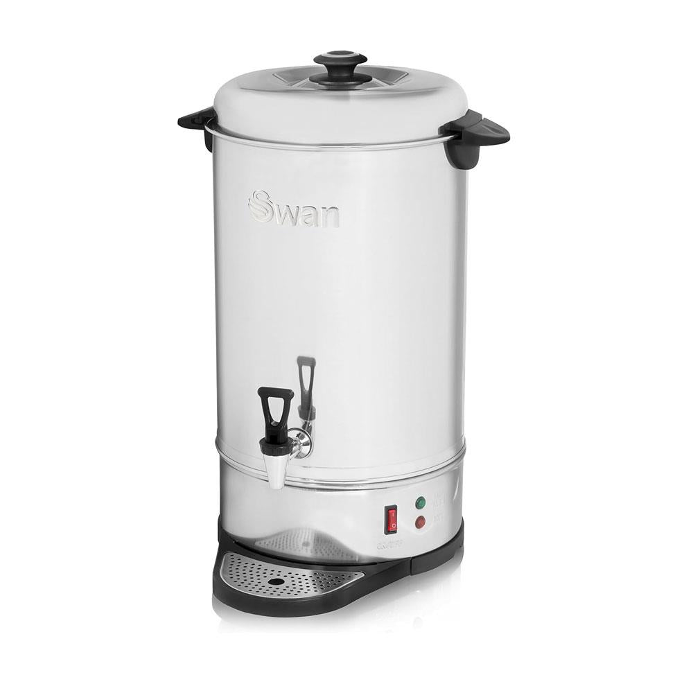 Swan Hot Water Tea Urn 20 Litre Stainless Steel 2200W With Automatic Temperature Control - Silver Main image