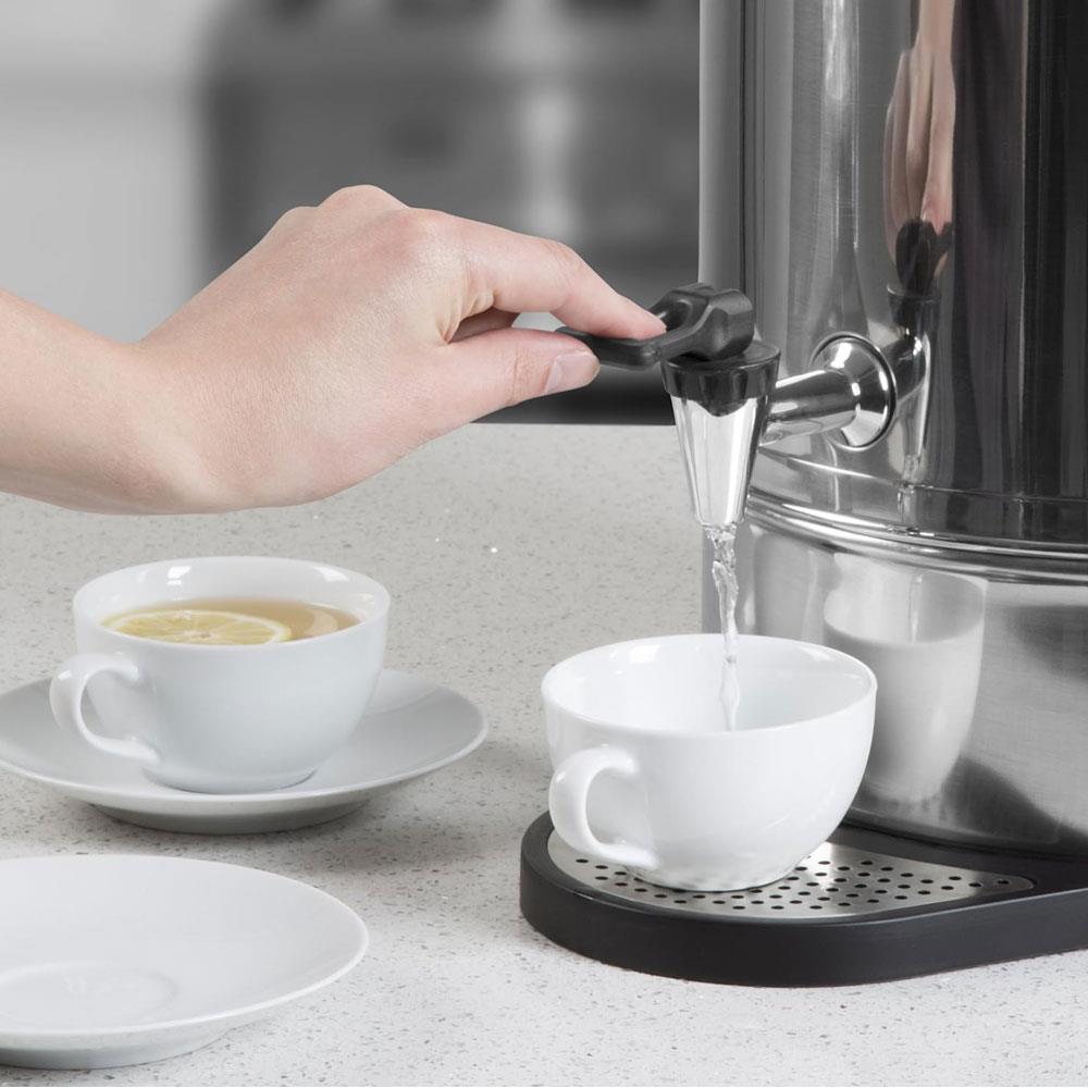 Swan Hot Water Tea Urn 20 Litre Stainless Steel 2200W With Automatic Temperature Control - Silver Secondary image