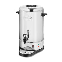 Swan Hot Water Tea Urn 20 Litre Stainless Steel 2200W With Automatic Temperature Control - Silver