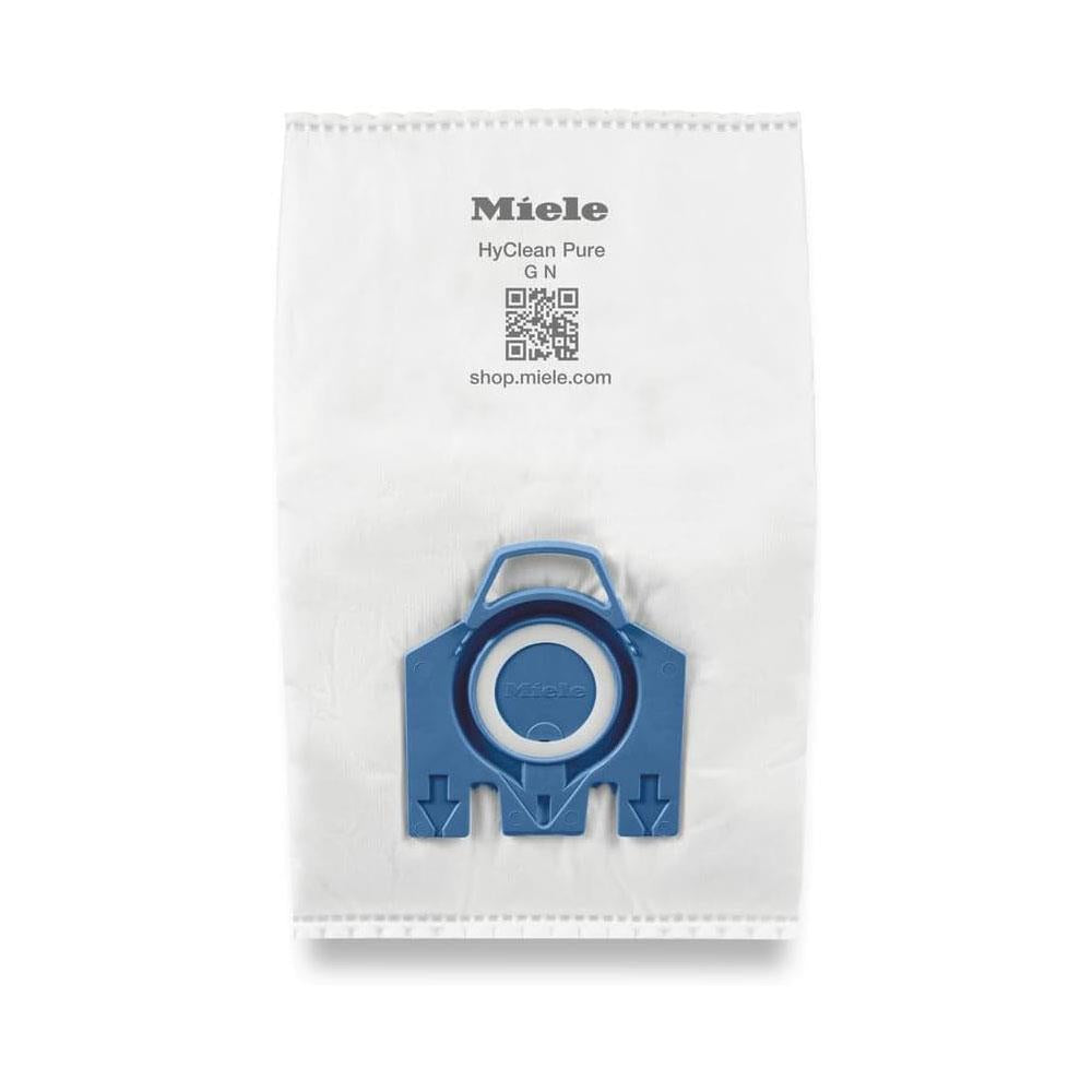 Miele HyClean Pure GN 3D Efficiency Vacuum Cleaner Bags 4 Pack - Blue