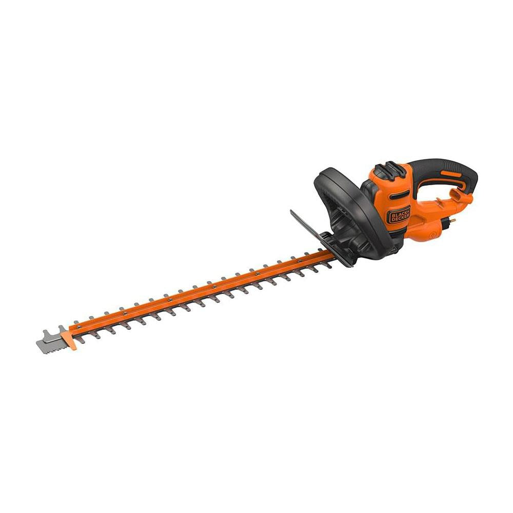 Black & Decker Hedge Strimmer With Saw Blade 55cm 500W 240V - Orange/Black