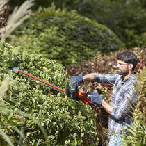 Black & Decker Hedge Strimmer With Saw Blade 55cm 500W 240V - Orange/Black