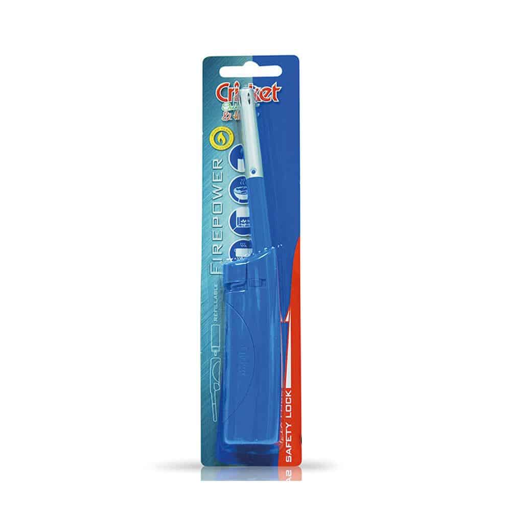 Cricket Firepower Utility Refillable Gas Lighter - Blue
