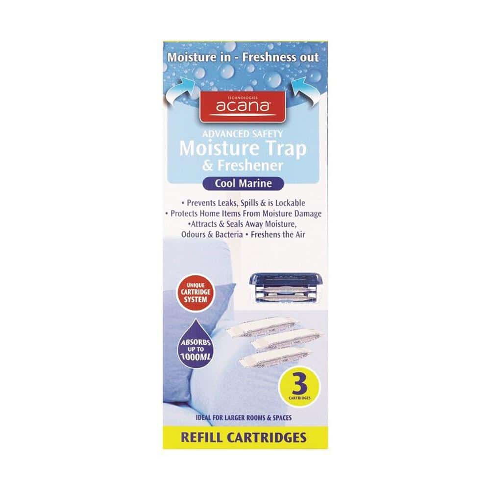 Acana Advanced Safety Moisture Trap And Freshener - 3 Refills