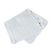Daewoo Single Electric Heated Blanket With 3 Heat Settings Overheat Protection 40W - White
