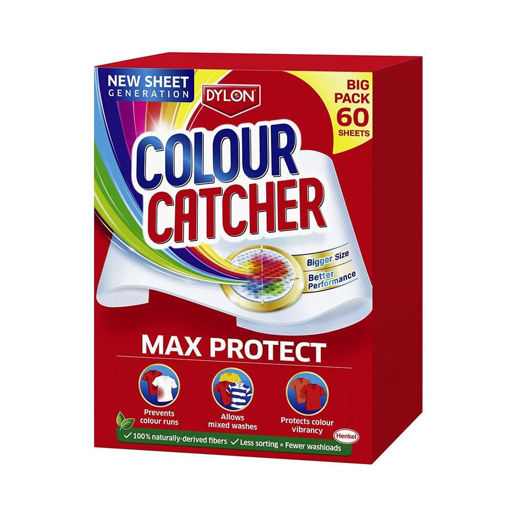 Dylon Color Catcher Max Protection Laundry Sheets - 60 Sheets