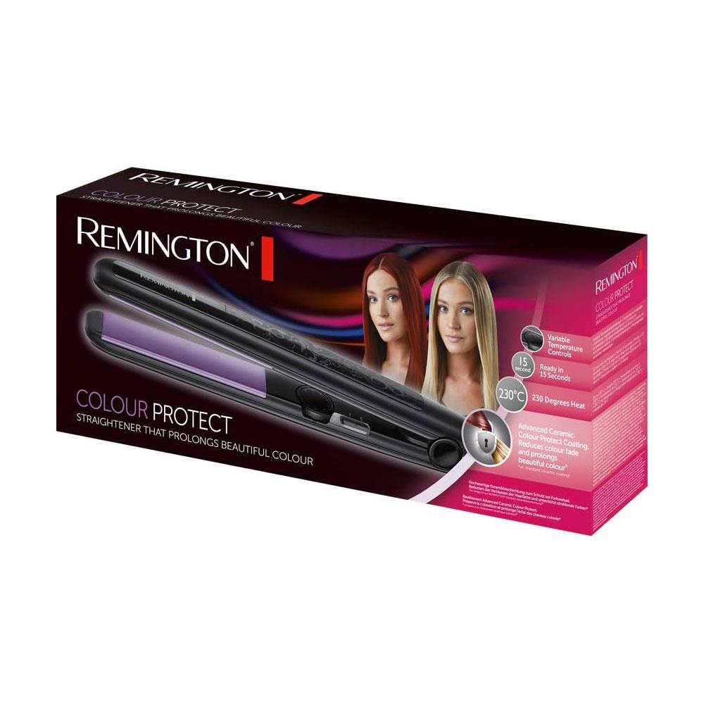 Remington Color Protect Hair Straighteners Ceramic Coating - Black
