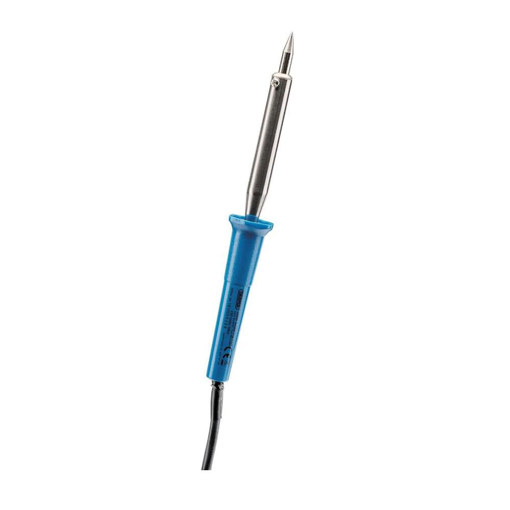 Draper Soldering Iron 100W 230V Electrical Soldering Iron Kit - Blue