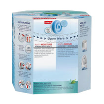 Unibond AERO 360 Moisture Absorber Refill Waterfall Freshness 2-In-1 Anti-Moisture And Anti-Odour Refill Tab - 2 x 450g