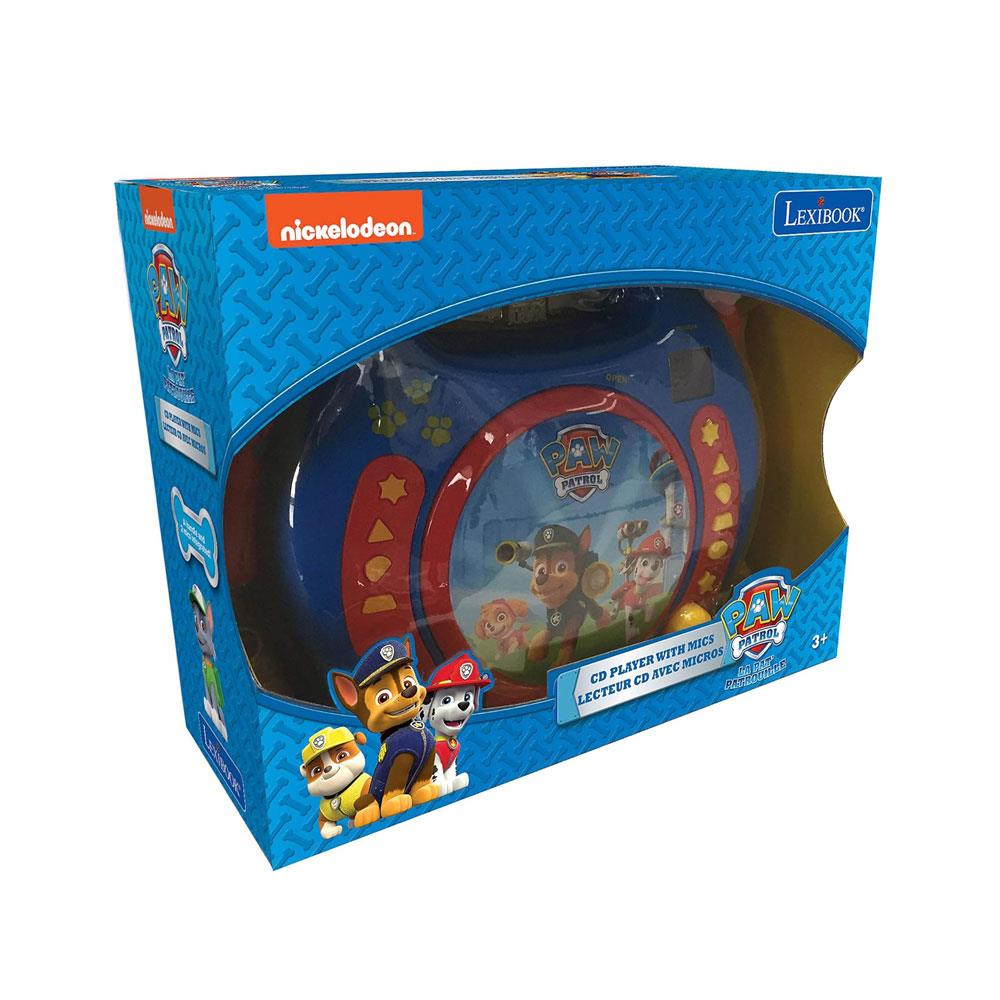 Lexibook Paw Patrol CD Player With Microphones - Multicolor