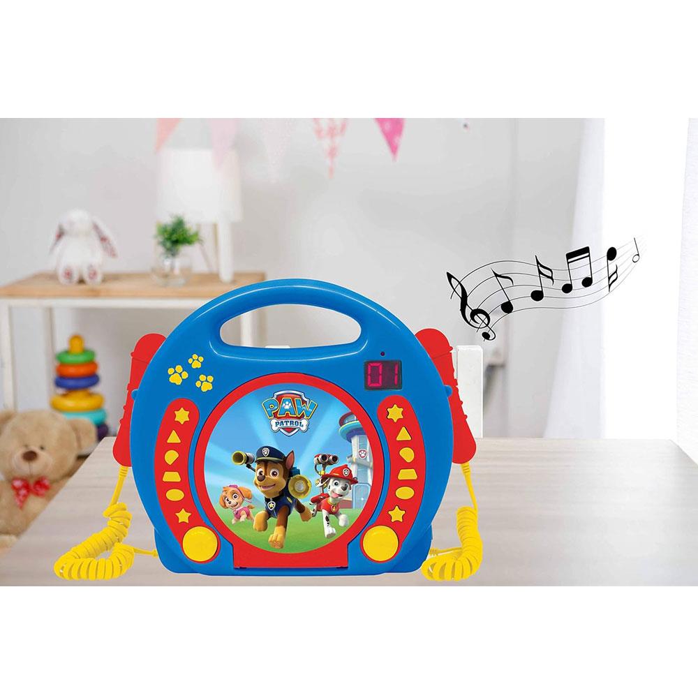 Lexibook Paw Patrol CD Player With Microphones - Multicolor