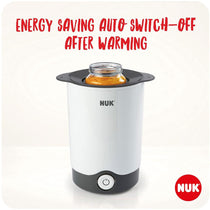 NUK Thermo Express Baby Bottle Food Warmer - White/Grey