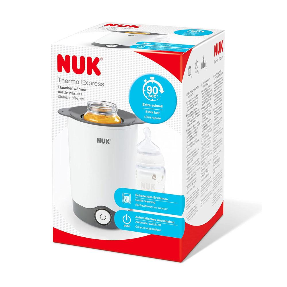 NUK Thermo Express Baby Bottle Food Warmer - White/Grey