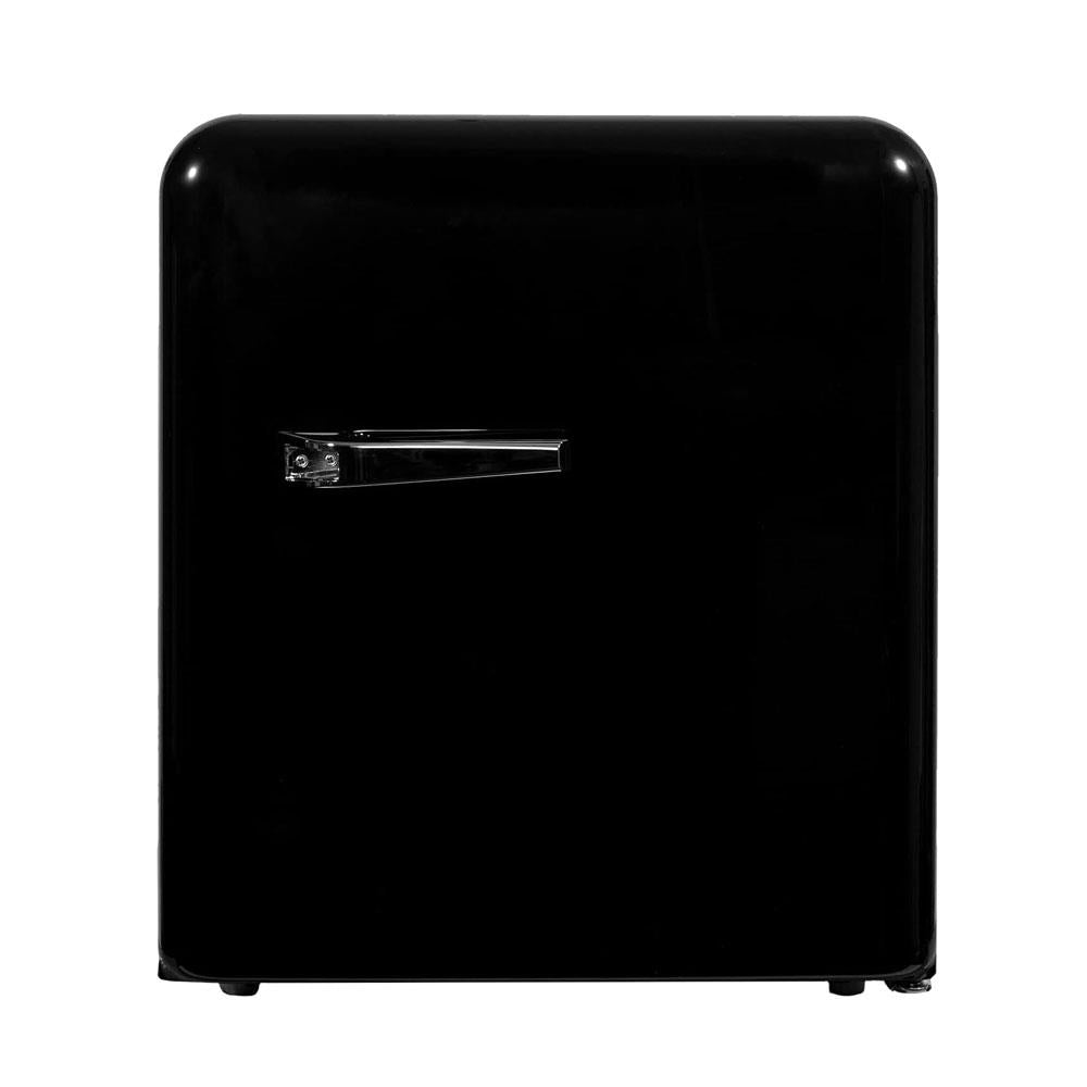 SIA Retro Mini Fridge/Table Top Drinks Cooler 45 Litres - Black