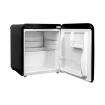 SIA Retro Mini Fridge/Table Top Drinks Cooler 45 Litres - Black