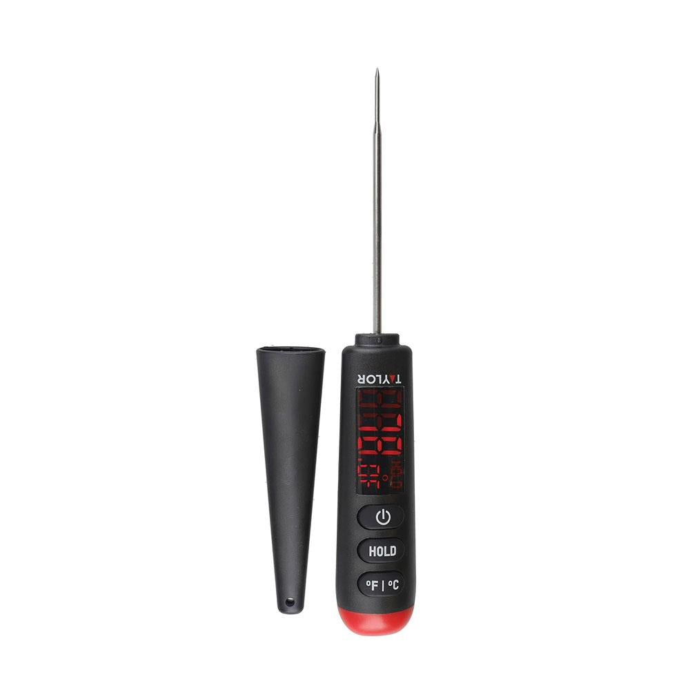 Taylor Pro Digital Food Thermometer Probe With Bright LED Display - Black Secondary image