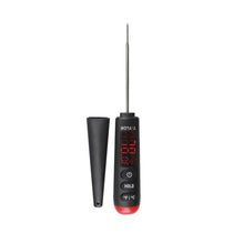 Taylor Pro Digital Food Thermometer Probe With Bright LED Display - Black