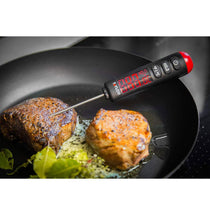 Taylor Pro Digital Food Thermometer Probe With Bright LED Display - Black
