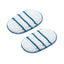Black & Decker 2 Replacement SteaMitt Pad Accessory Microfibre Washable - White