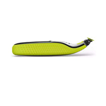 Phillips OneBlade Trim Edge And Shave Any Length of Hair Hybrid Trimmer And Shaver With 4 Stubble Combs - Lime Green/Charcoal Grey