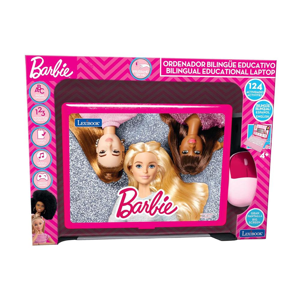 Lexibook Barbie Bilingual Educational Laptop With 124 Activites - Multicolour