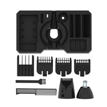 Wahl GroomEase Rechargeable Multigroomer 11 Piece Kit - Black