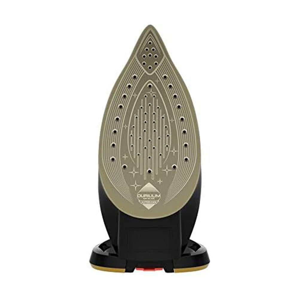 Tefal Ultimate Turbo Pro Anti-Scale Steam Iron 3000W 300ml Reservoir Capacity - Black And Gold
