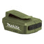 Makita 14.4V/18V LXT Lithium-ion Twin Port USB Battery Charging Adaptor - Olive Green
