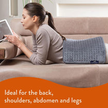 Dreamland Revive Me Multi Purpose Heat Pad Intelliheat 40 x 35cm - Grey