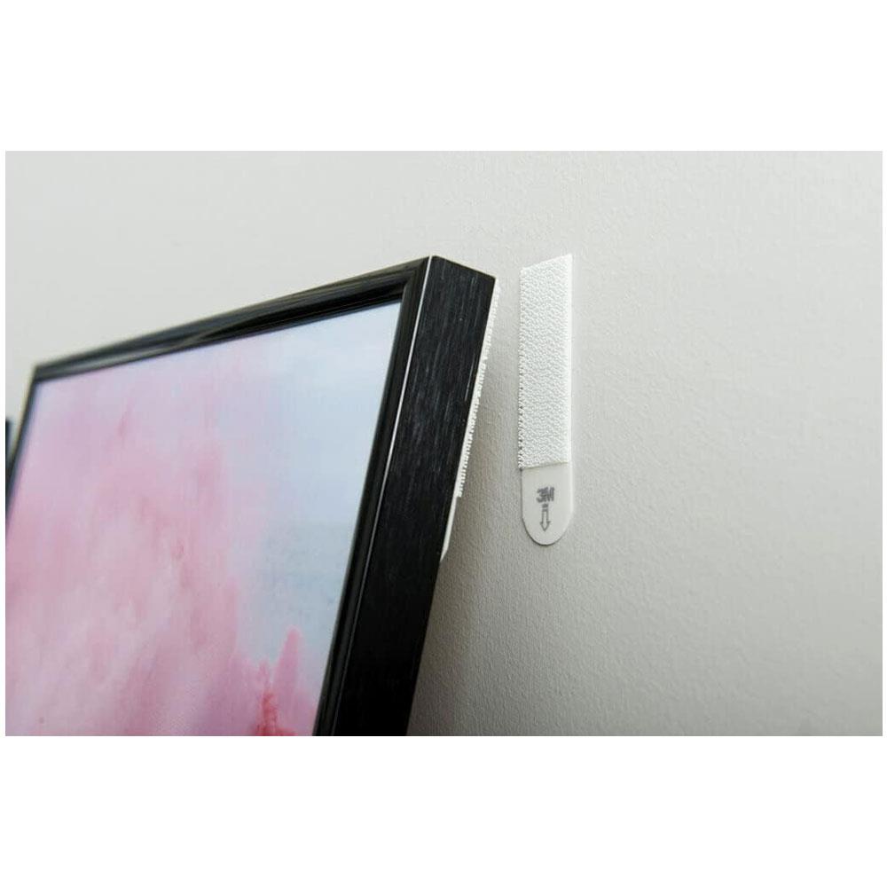 3M Command Picture Hanging Strips Value Pack 4 Pairs Medium 8 Pairs Large - White