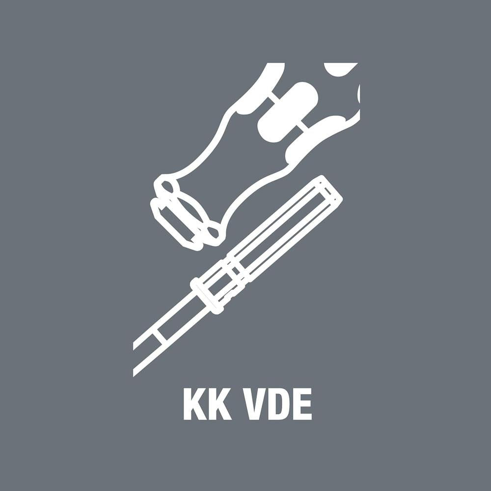 Wera Kraftform Kompakt VDE Screwdriver Set Stainless Extra Slim - 17 Pieces