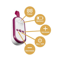 Tommee Tippee Made For Me Single Electric Breast Pump Rechargeable USB - Red/Transparent