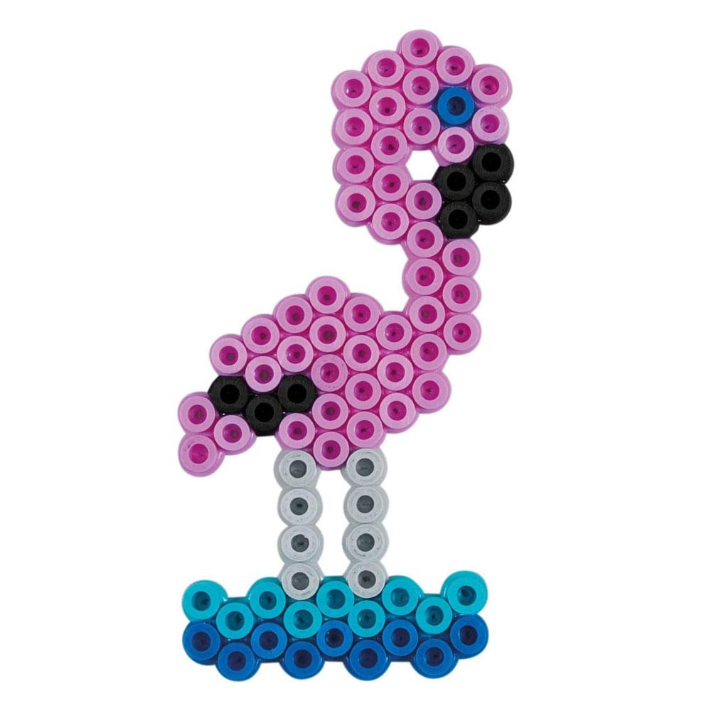 Hama Beads 1000 Bead Refill Bag - Translucent Pink