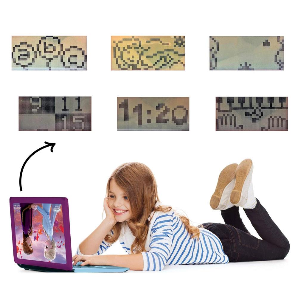 Lexibook Disney Frozen II Bilingual Educational Laptop With 124 Activites - Multicolour