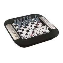 Lexibook Chessman FX Electronic Chess Game With Touch Sensitive Keyboard - Black/Silver