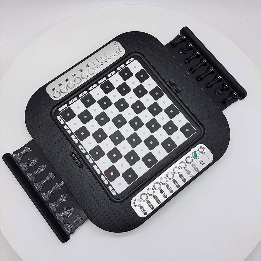 Lexibook Chessman FX Electronic Chess Game With Touch Sensitive Keyboard - Black/Silver Secondary image
