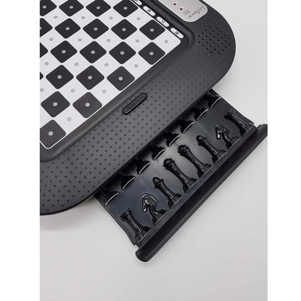 Lexibook Chessman FX Electronic Chess Game With Touch Sensitive Keyboard - Black/Silver