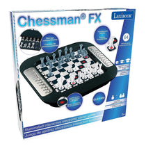 Lexibook Chessman FX Electronic Chess Game With Touch Sensitive Keyboard - Black/Silver