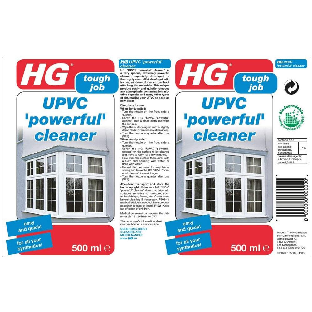 HG UPVC Powerful Cleaner Spray - 500ml