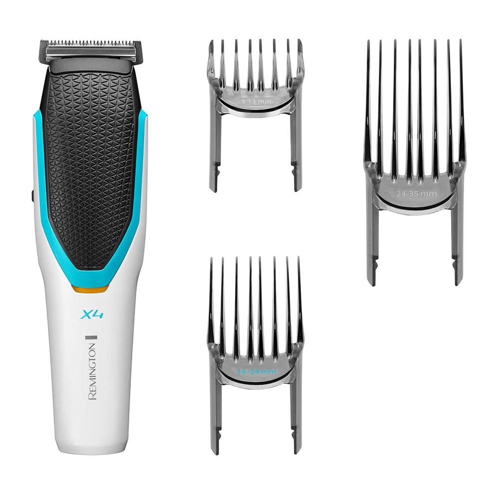 Remington Power X Series X4 Hair Clipper Cordless With Japanese Grade Steel Blades - White/Black Main image