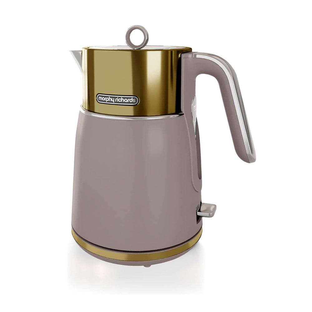 Morphy Richards Signature Opulent Jug Kettle Stainless Steel 3000W 1.5 Litre - Gold Main image