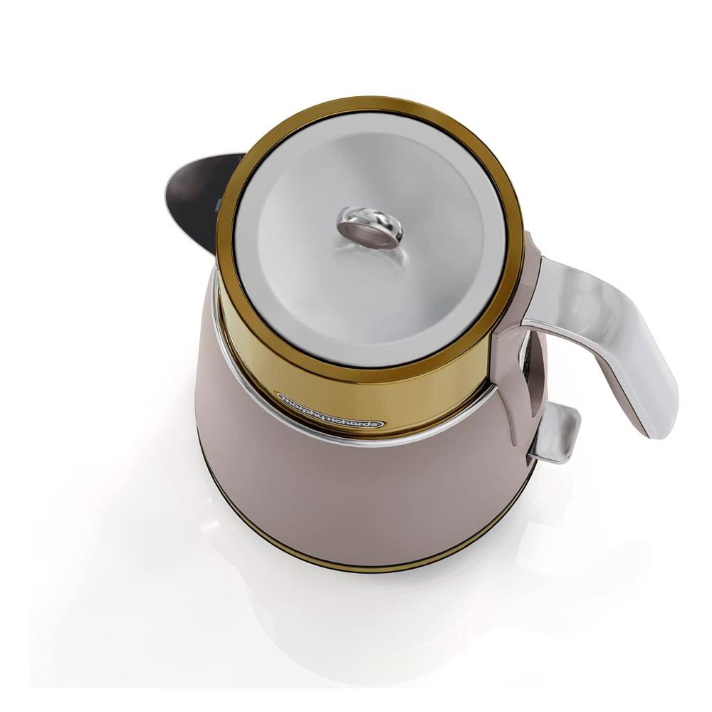 Morphy Richards Signature Opulent Jug Kettle Stainless Steel 3000W 1.5 Litre - Gold