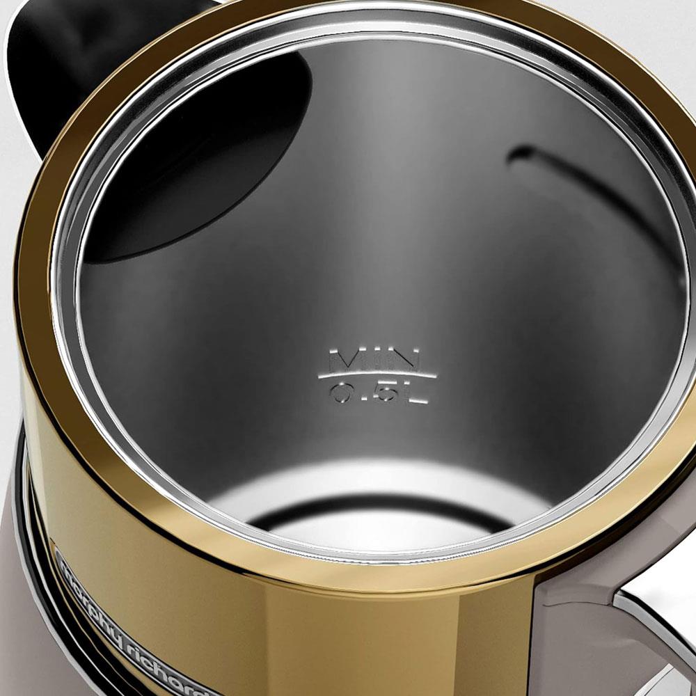 Morphy Richards Signature Opulent Jug Kettle Stainless Steel 3000W 1.5 Litre - Gold