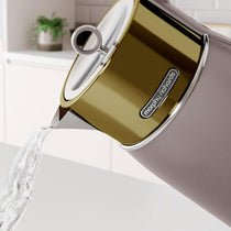 Morphy Richards Signature Opulent Jug Kettle Stainless Steel 3000W 1.5 Litre - Gold