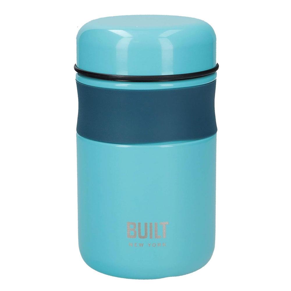 Built Double Walled Vacuum Insulated Food Flask 490ml For Hot Cold And Frozen Foods - Teal Secondary image