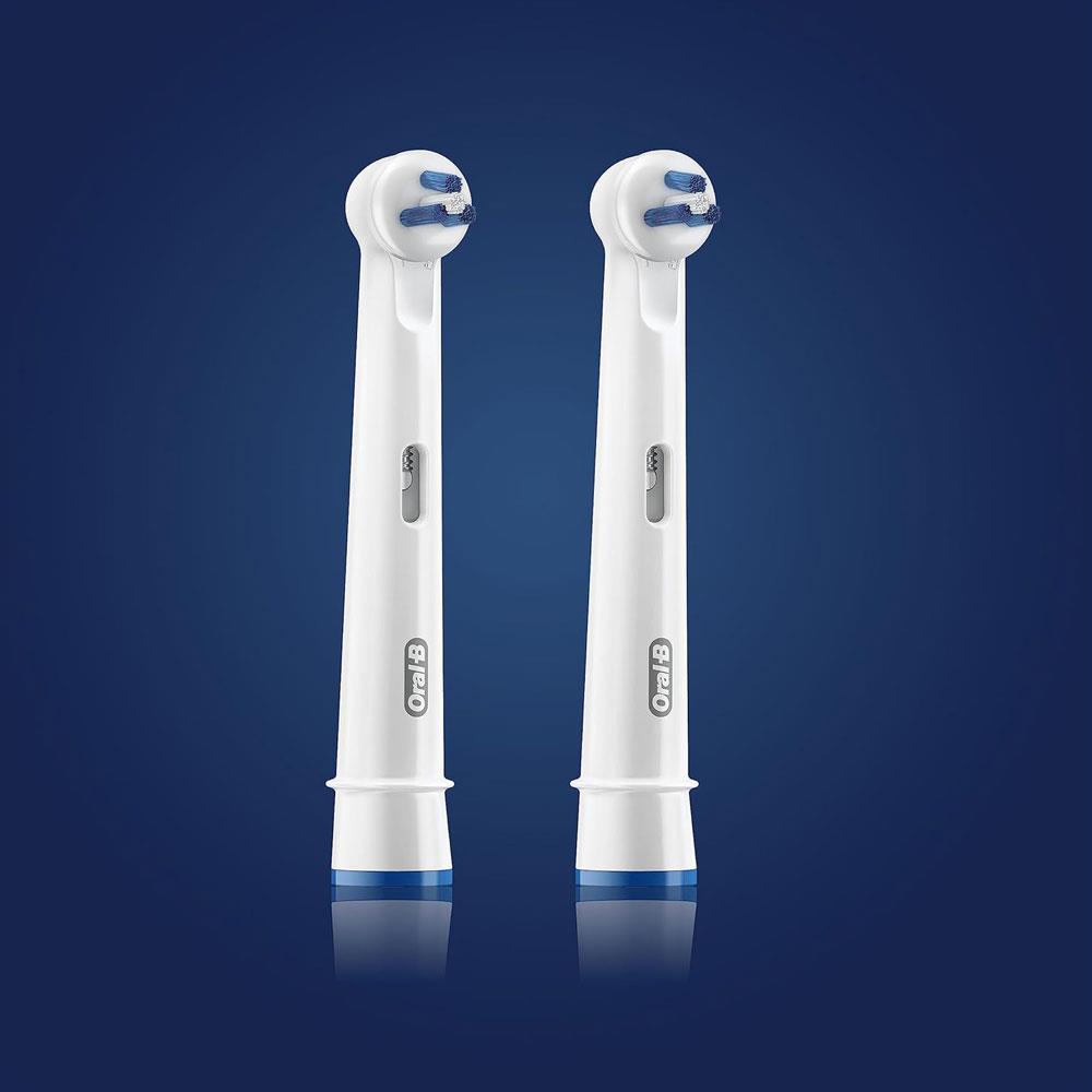 Oral-B Interspace Power Tip Electric Toothbrush Replacement Head 2 Pack - White